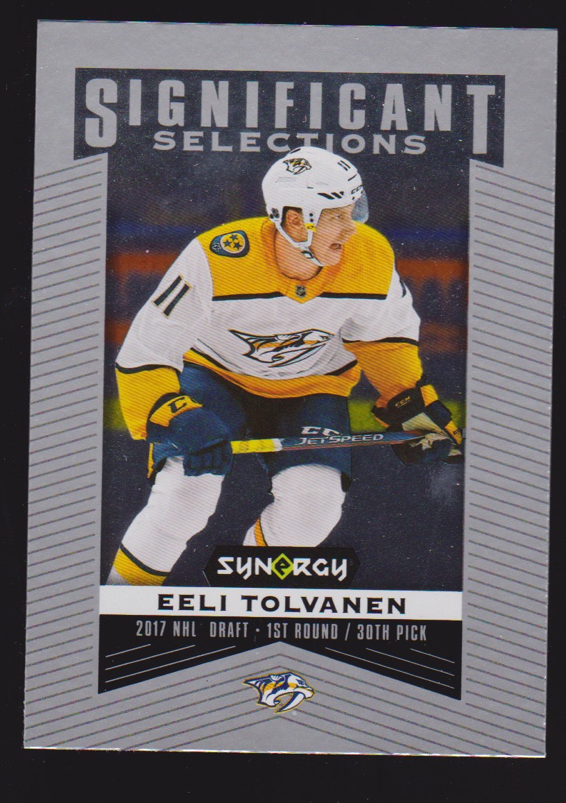 (image for) 2018-19 Synergy Significant Selections #SS11 Eeli Tolvanen